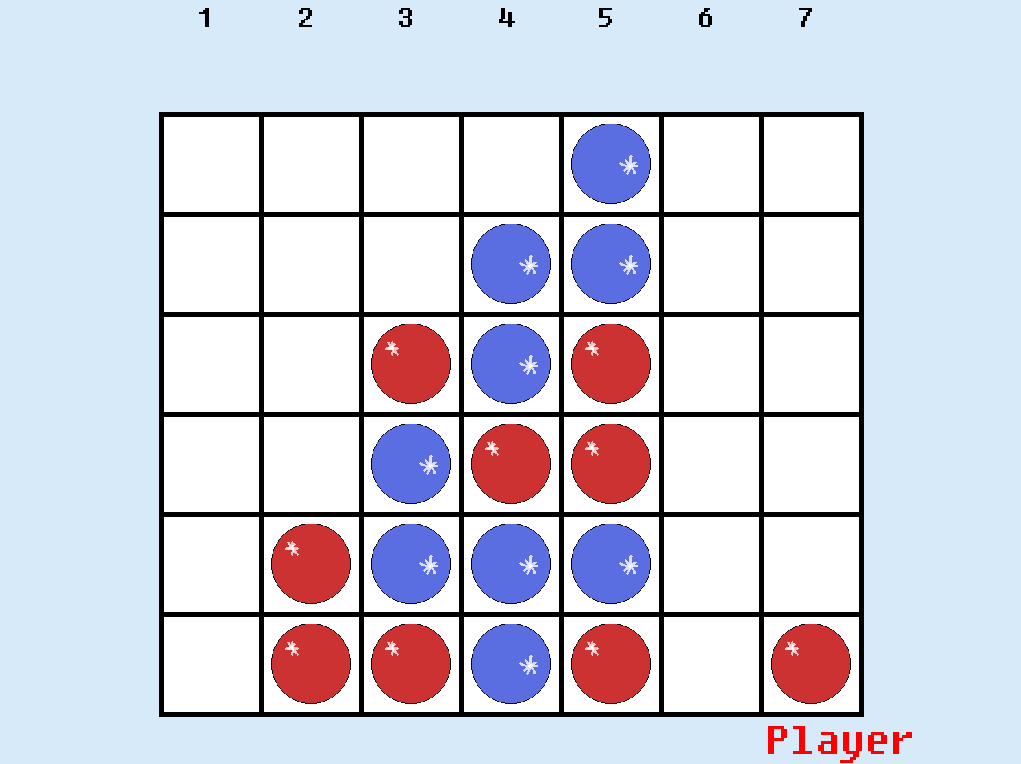 Stateful Connect Four